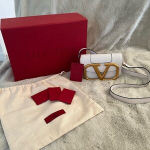 Valentino Small Supervee Crossbody Calfskin Bag